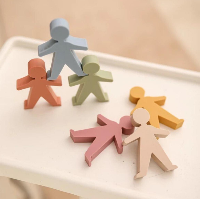 Montessori Stapelmännchen Silikon