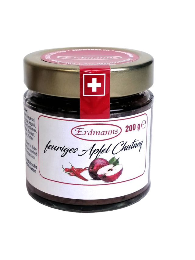 feuriges Apfel Chutney