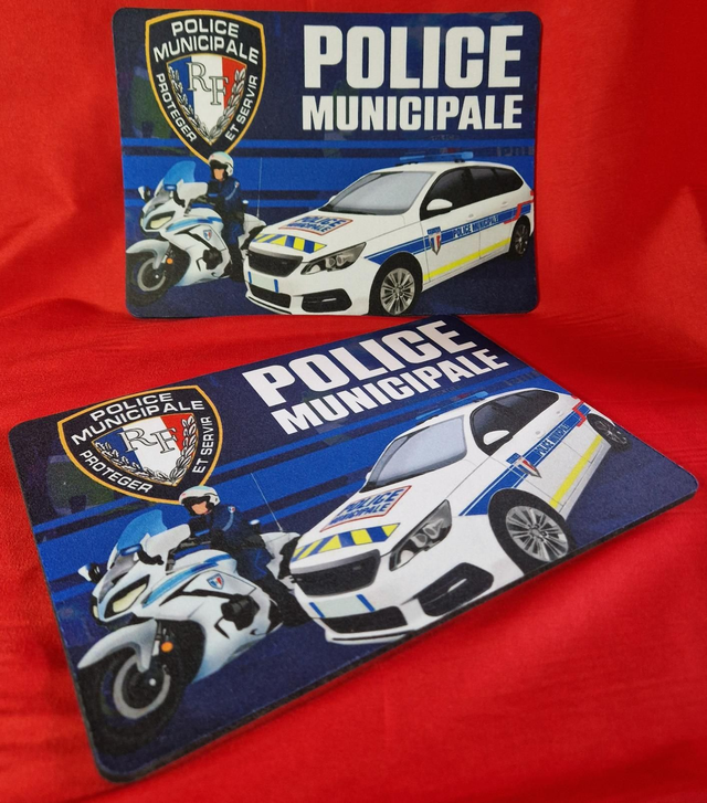 Tapis de souris Police Municipale V2