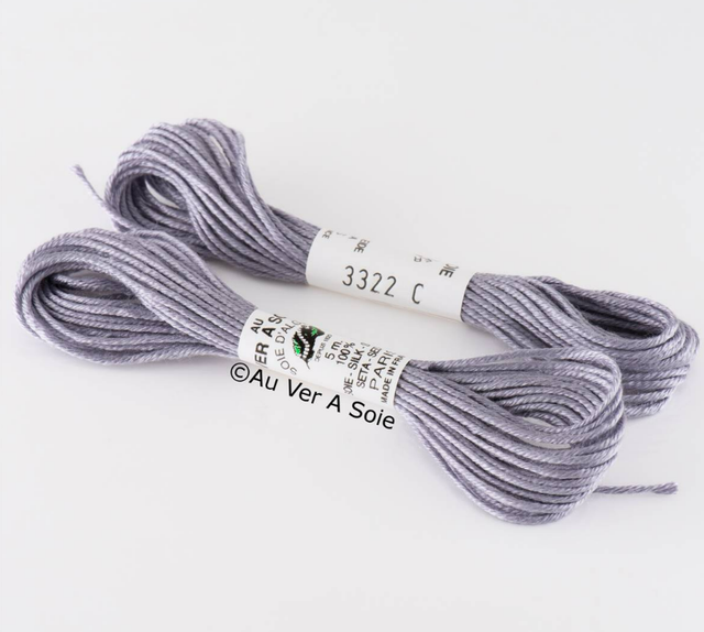 Soie d&#039;Alger N°3322 - Au Ver à Soie