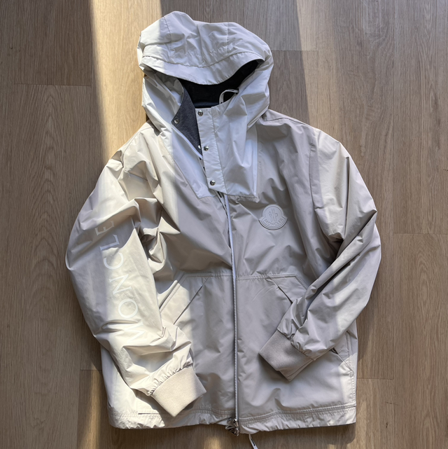 Moncler Jacket Reversible Grey Size 6 - NEW