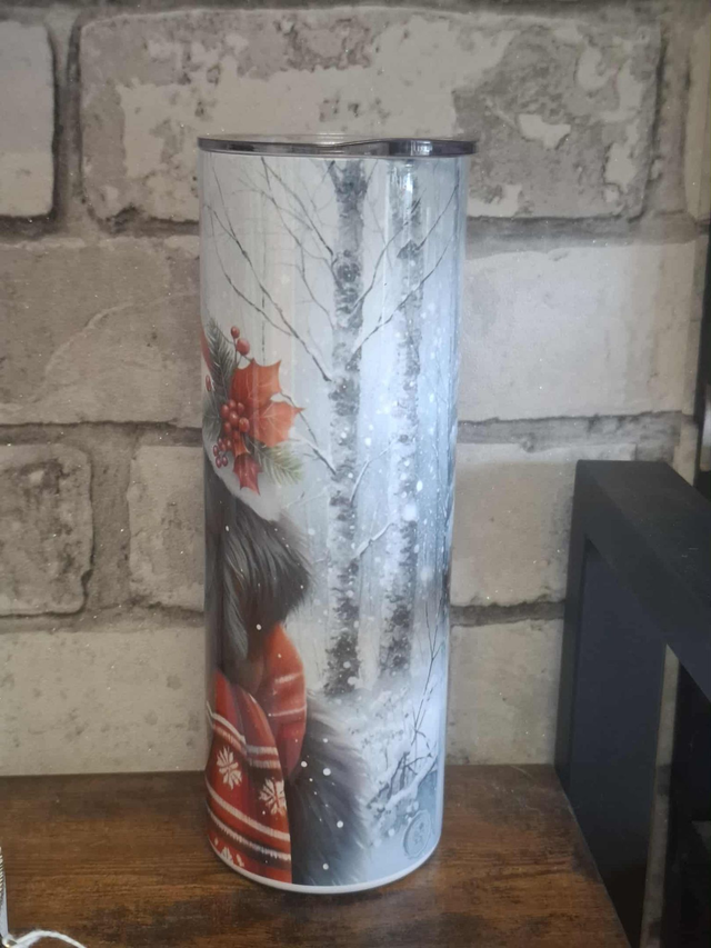 Gourde Canette Noël Terre Neuve