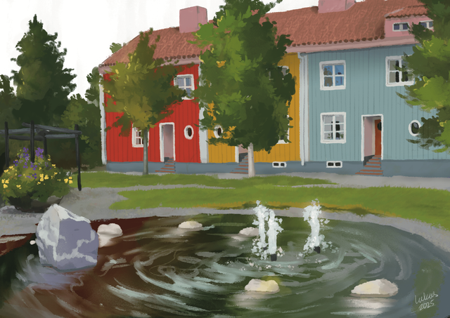 Margaretaparken (mini print)