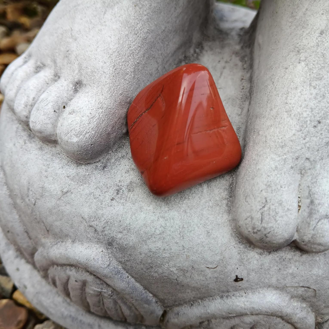 Genuine Red Jasper Crystal Tumblestone