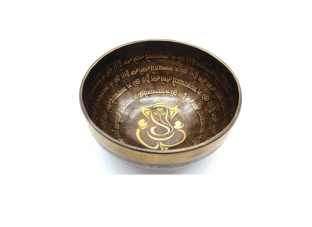 Bol Chantant Tibétain Ganesh 15cm