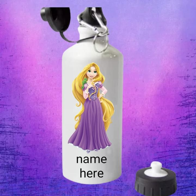 Rapunzel Water Bottle With Free Personalisation 