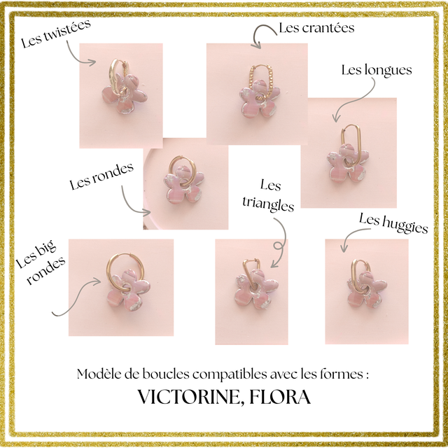 "Victorine" bleu grise