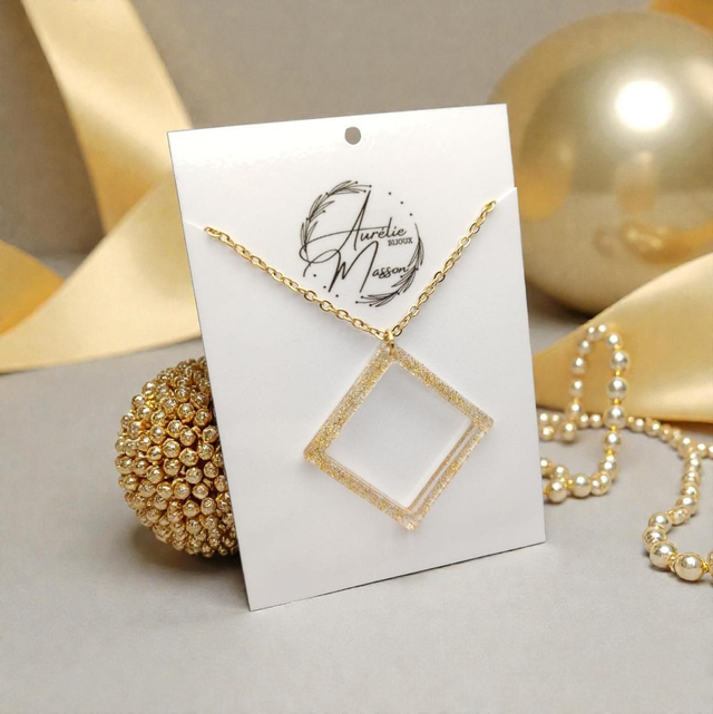 Collier "Golden Arrow"