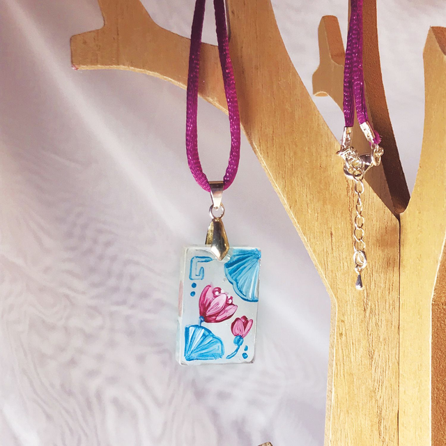 Collana "Fior di loto" piccola