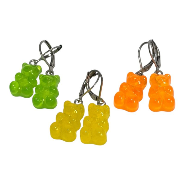 Boucles d'oreilles OURSON