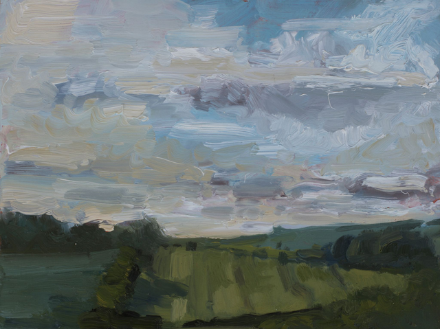 OP- Evening Light over the Hillfort 