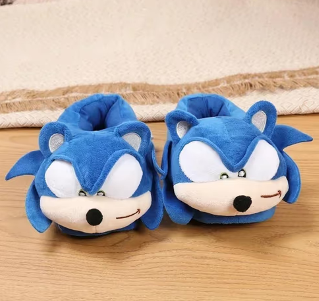 Sonic The Hedgehog warme zachte pantoffels