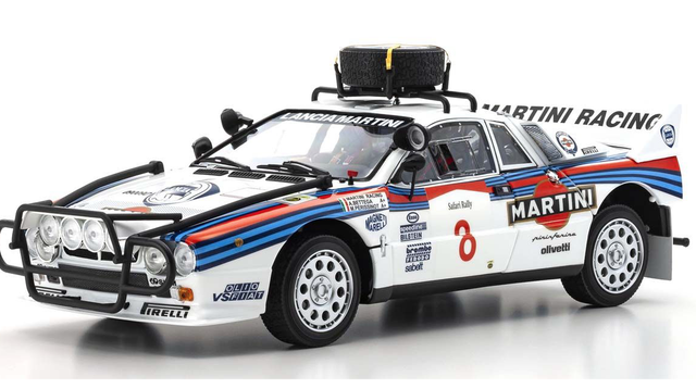 Lancia Rally 037 Safari Rally 1985  #8 Kyosho 1:18