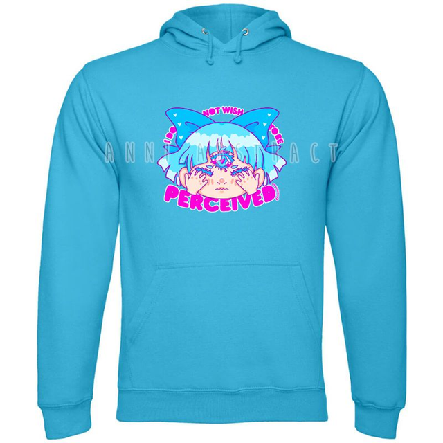 Original Art | I DO NOT WISH TO BE PERCEIVED Hoodie