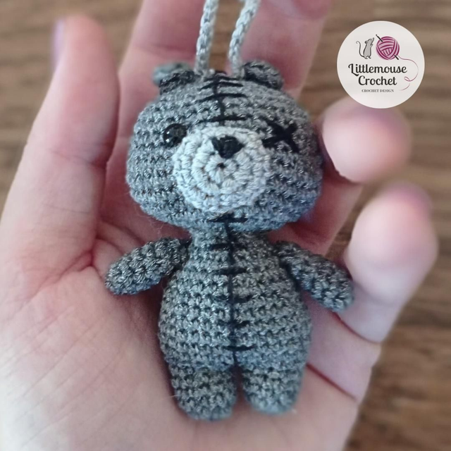 Nounours grunge suspension 