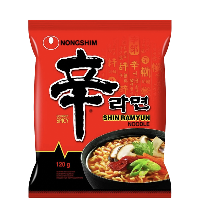 Nongshim Instant Nudeln Shin Ramyun 120g