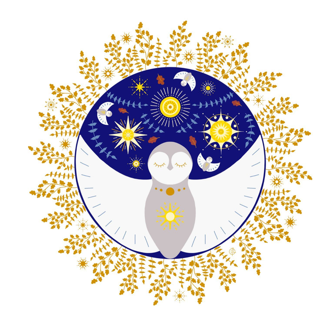 "Chouette" Cadre 13x18cm