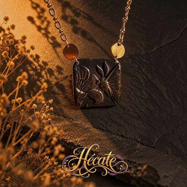 Collier Papillon des Arcanes