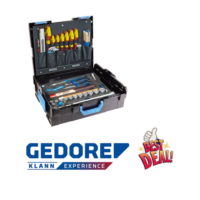 GEDORE L-BOXX 136 mit Sortiment Handwerker 58-teilig 1100-01