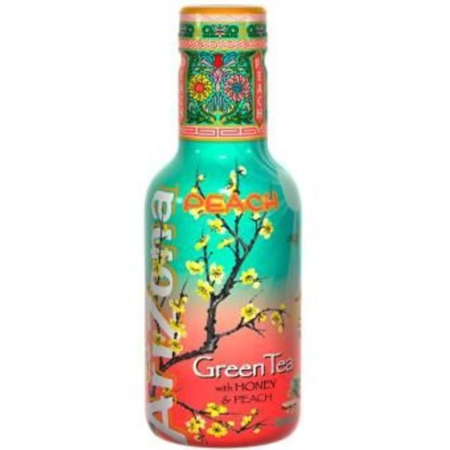 AriZona Green Tea With Honey & Peach 500ml