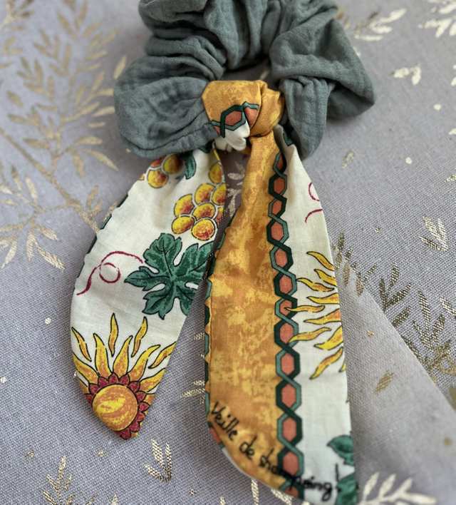 Foulchie Veille de Shampoing vert/orangé