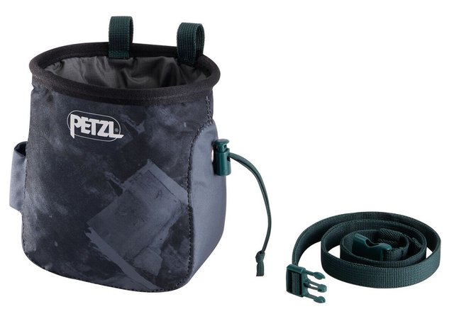 Petzl Chalk Bag	- Saka - DARK GRAY