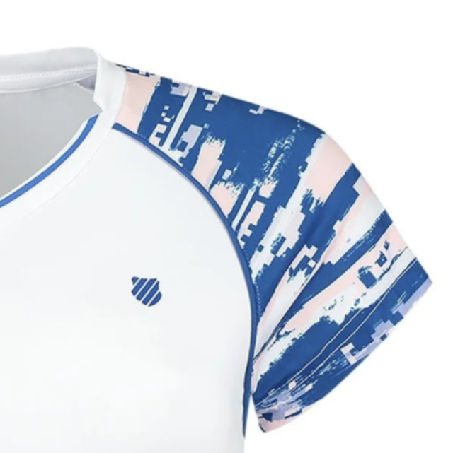 K-SWISS Hypercourt white/print TEE RRP £35
