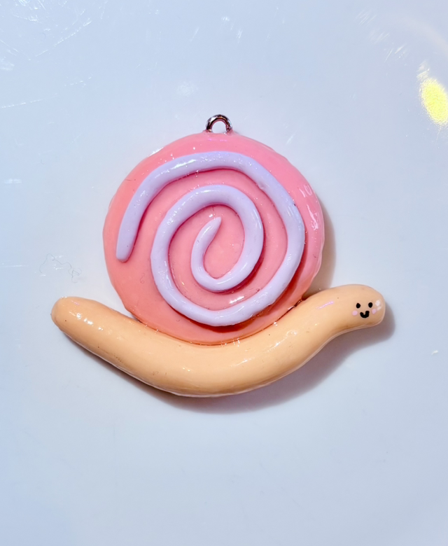 Snail Pocket Pal Keychain