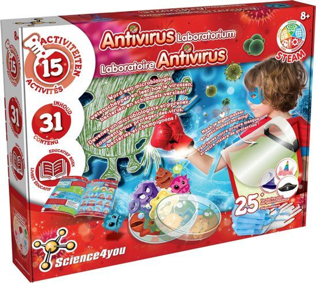 antivirus laboratorium toy