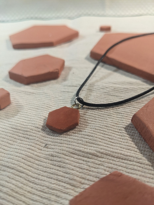 Collection Tomettes - "Simple" - Tomette sur Cordon de Coton