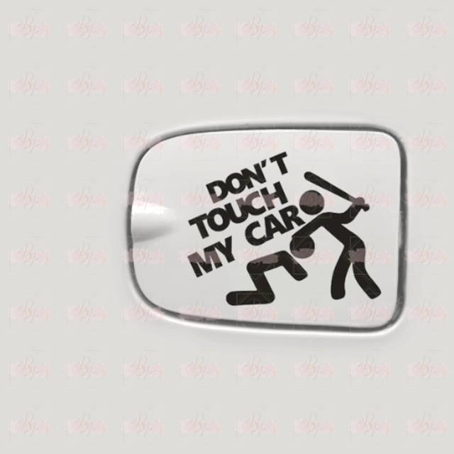 Sticker Trappe (DON’T TOUCH MY CAR) 4