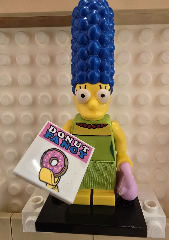 LEGO sim009 Marge Simpson Minifigur