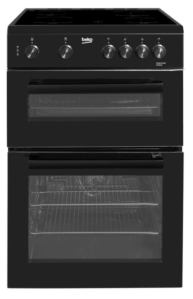 BEKO 60cm Twin Cavity Electric Cooker