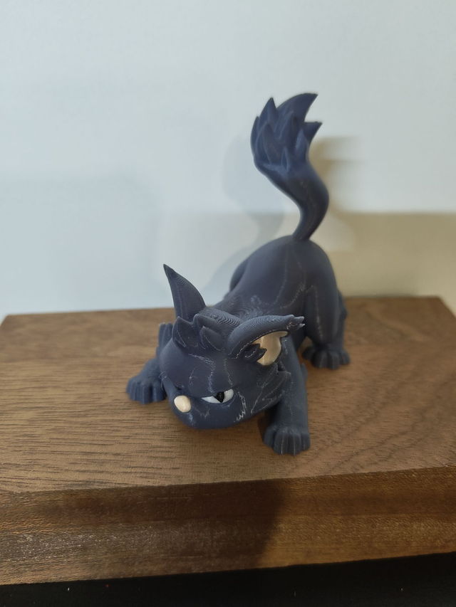 3D Druck: Angry Cat - Verärgerte Katze