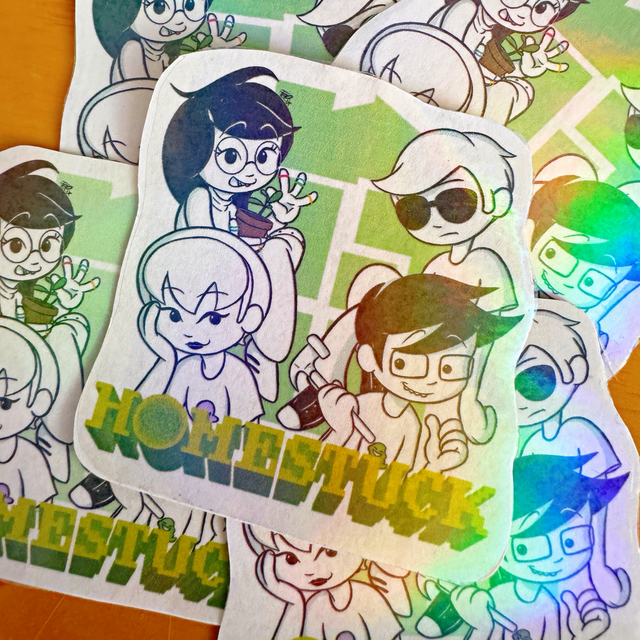 Homestuck BETA kids stickers