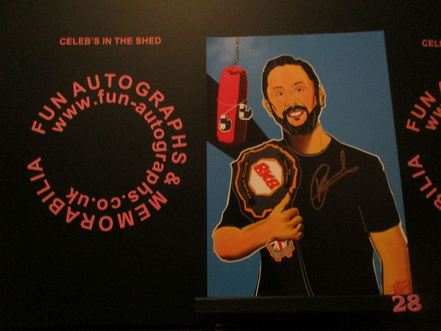 Kevin 'Green Machine' Greenwood Limited Edition Signed A4 Comic Style Drawing Print (28)