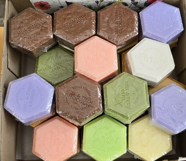 Savon végétal au miel