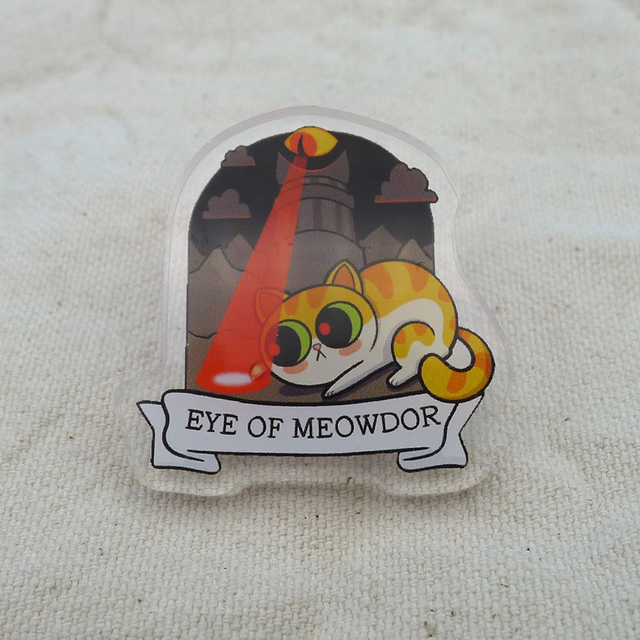 Pin - Acryl - Eye of Meowdor - 38mm