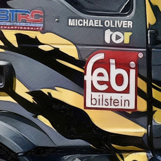 C251012 Micahel Oliver #12 BTRC 2025 Man TGS Team Oliver British Truck Racing Champioship