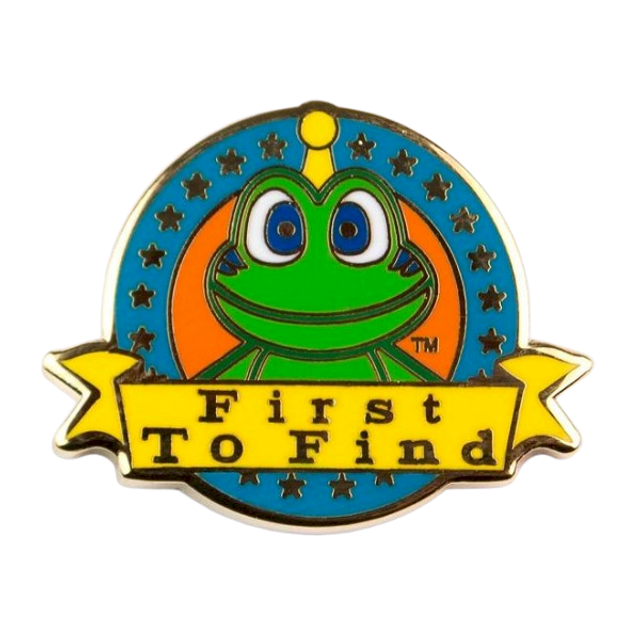 Pin's "First To Find" Signal the Frog®