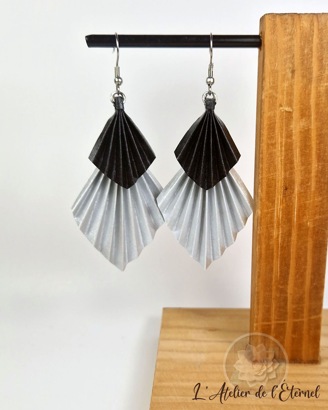 Boucles d'oreilles Losange Royal