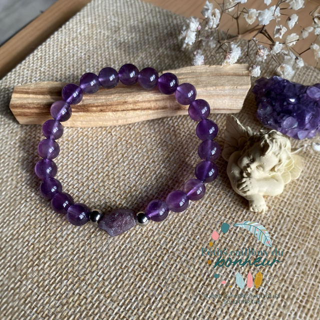 Bracelet en Améthyste