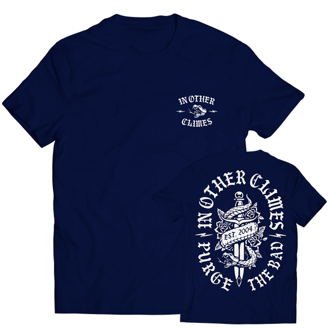 T-shirt Purge The Bad (dark blue)