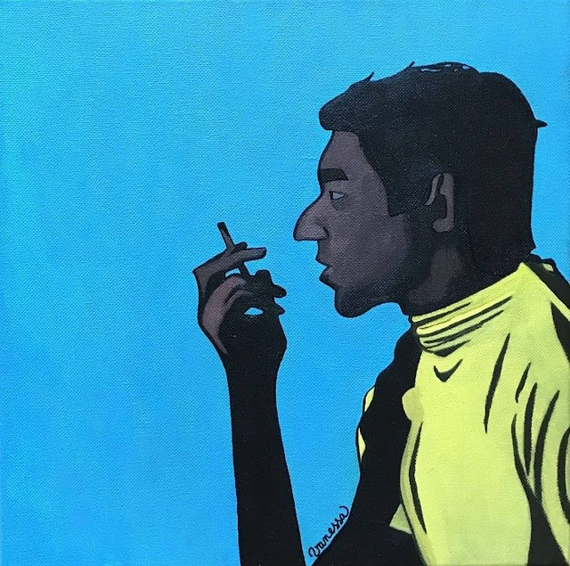 L&#039;homme à la cigarette