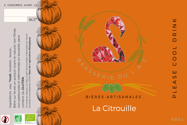 Bière &quot; La Citrouille