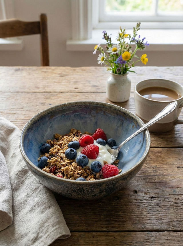 Breakfast Bowl in Bacalar Blue