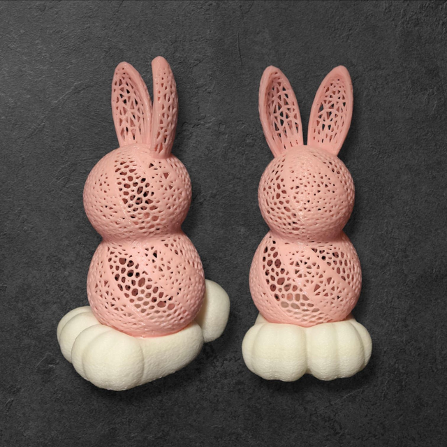 Lapin de Pâques lumineux 