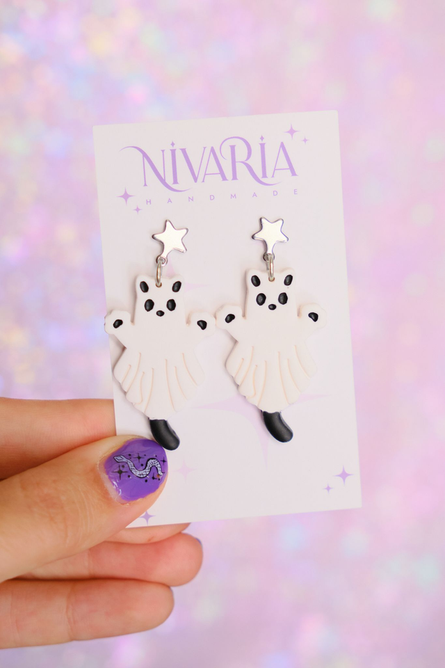 Colección Halloween | Gato fantasma