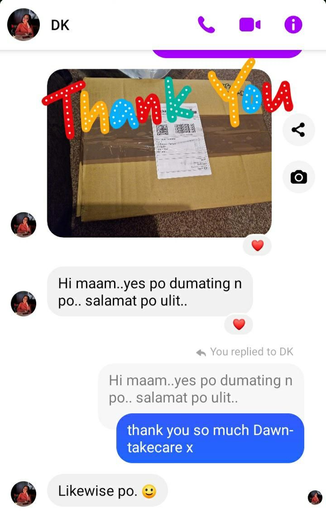 Customer: Dawn (IOW- January 2023)