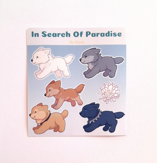 Mini Stickersheet: In Search Of Paradise